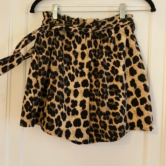 Zara Pants - Zara Cheetah High Waisted Shorts